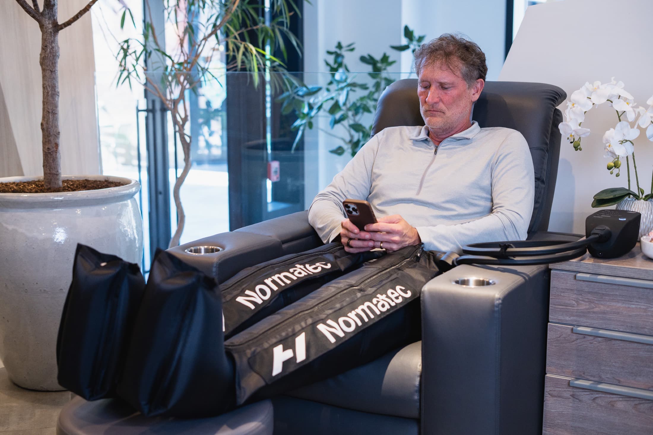 Compression recovery therapy at Next Health Nashville